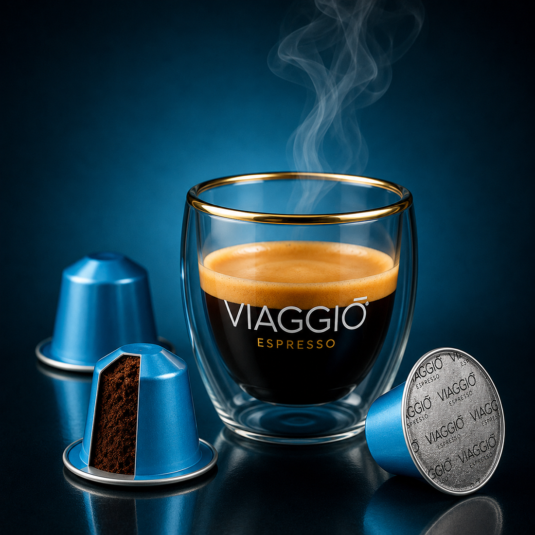 Cápsulas Compatibles con Nespresso® Viaggio Decaffeinato