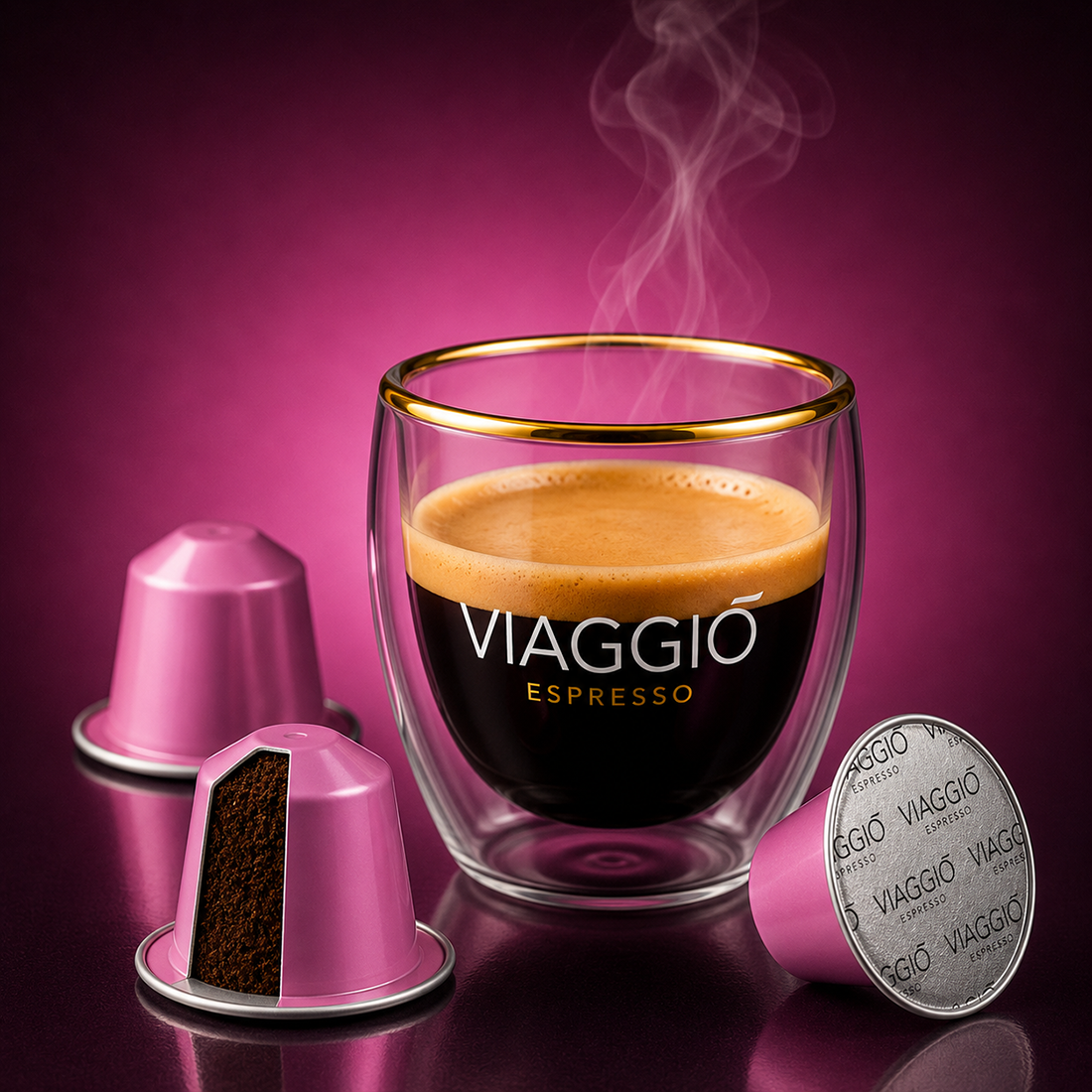 Cápsulas Compatibles con Nespresso® Viaggio Lungo