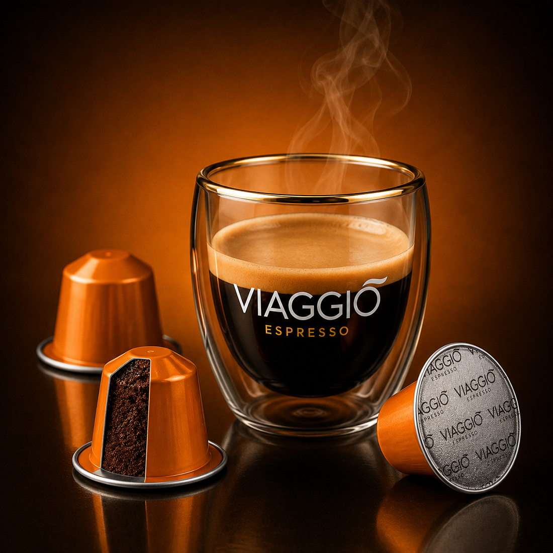 Cápsulas Compatibles con Nespresso® Viaggio Ristretto