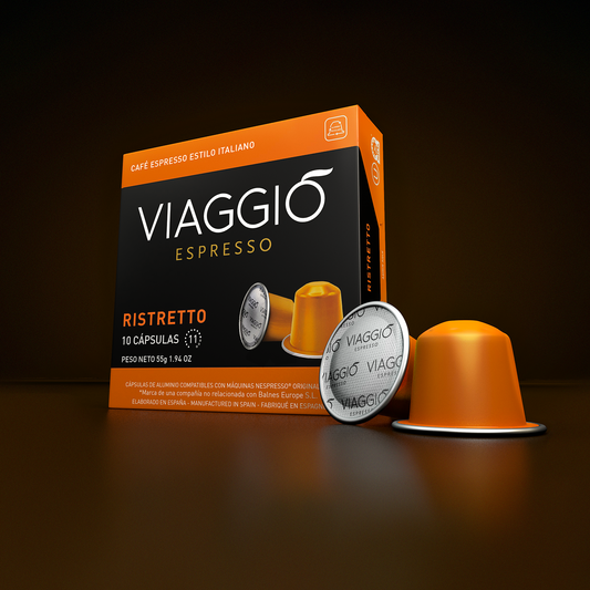 Cápsulas Compatibles con Nespresso® Viaggio Ristretto
